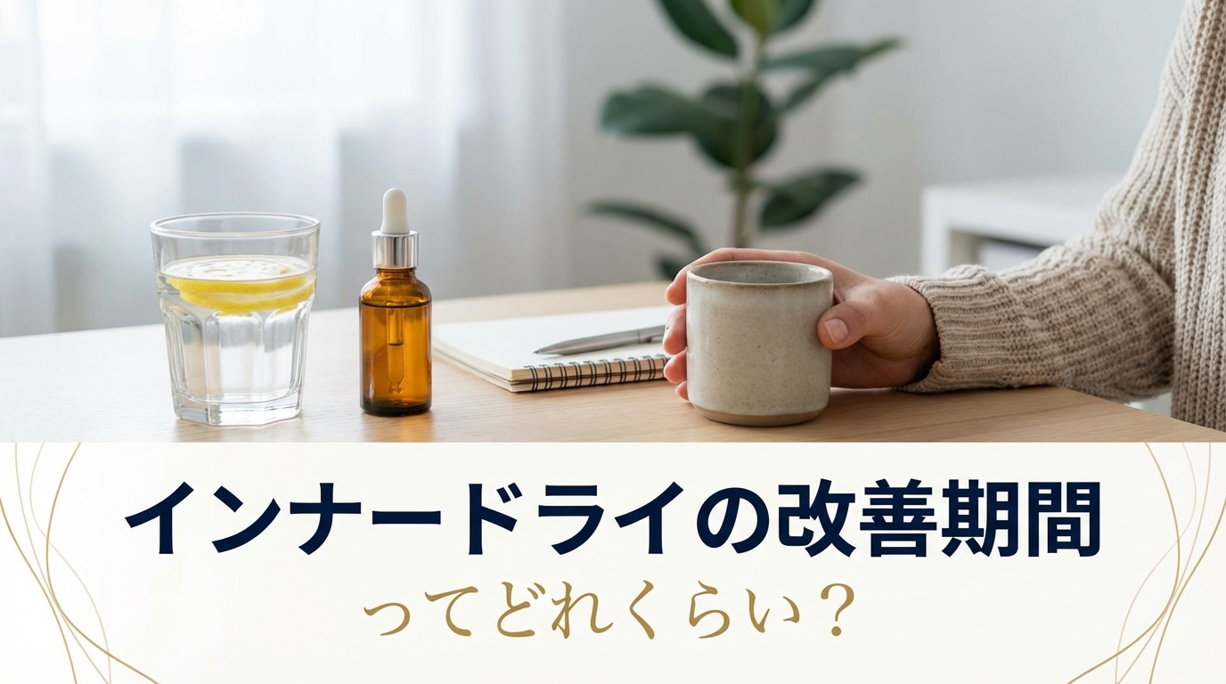 インナードライの改善期間ってどれくらい?