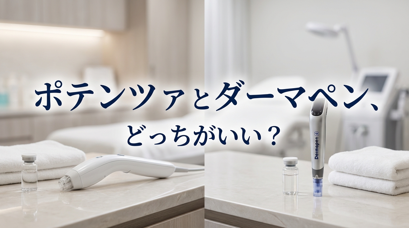 ポテンツァとダーマペン、どっちがいい?