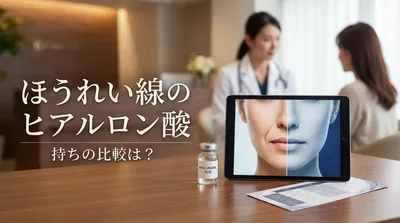 ほうれい線のヒアルロン酸、持ちの比較は？