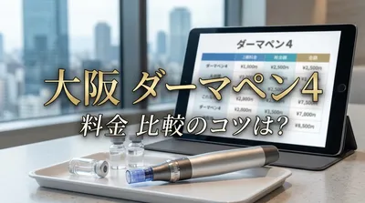 大阪 ダーマペン4 料金 比較のコツは？