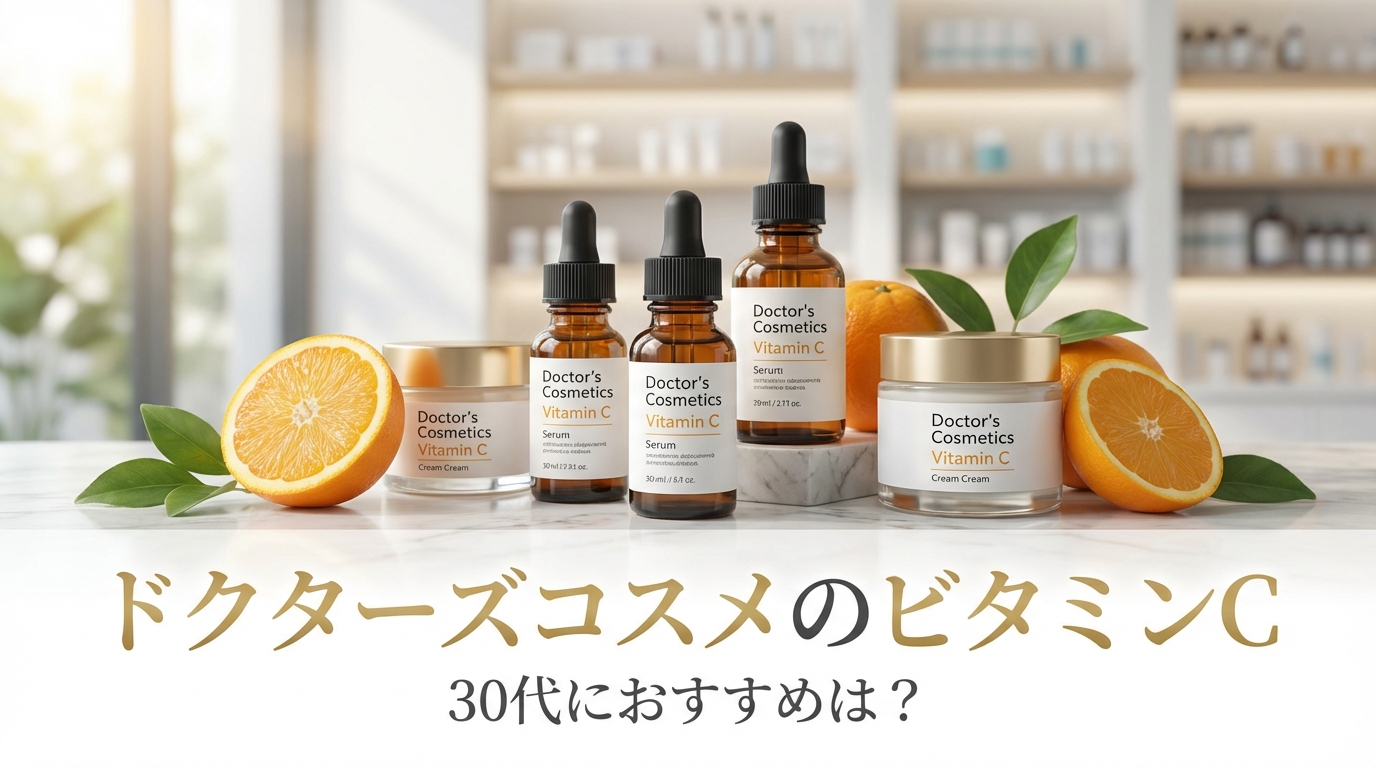 ドクターズコスメのビタミンCで30代におすすめは?