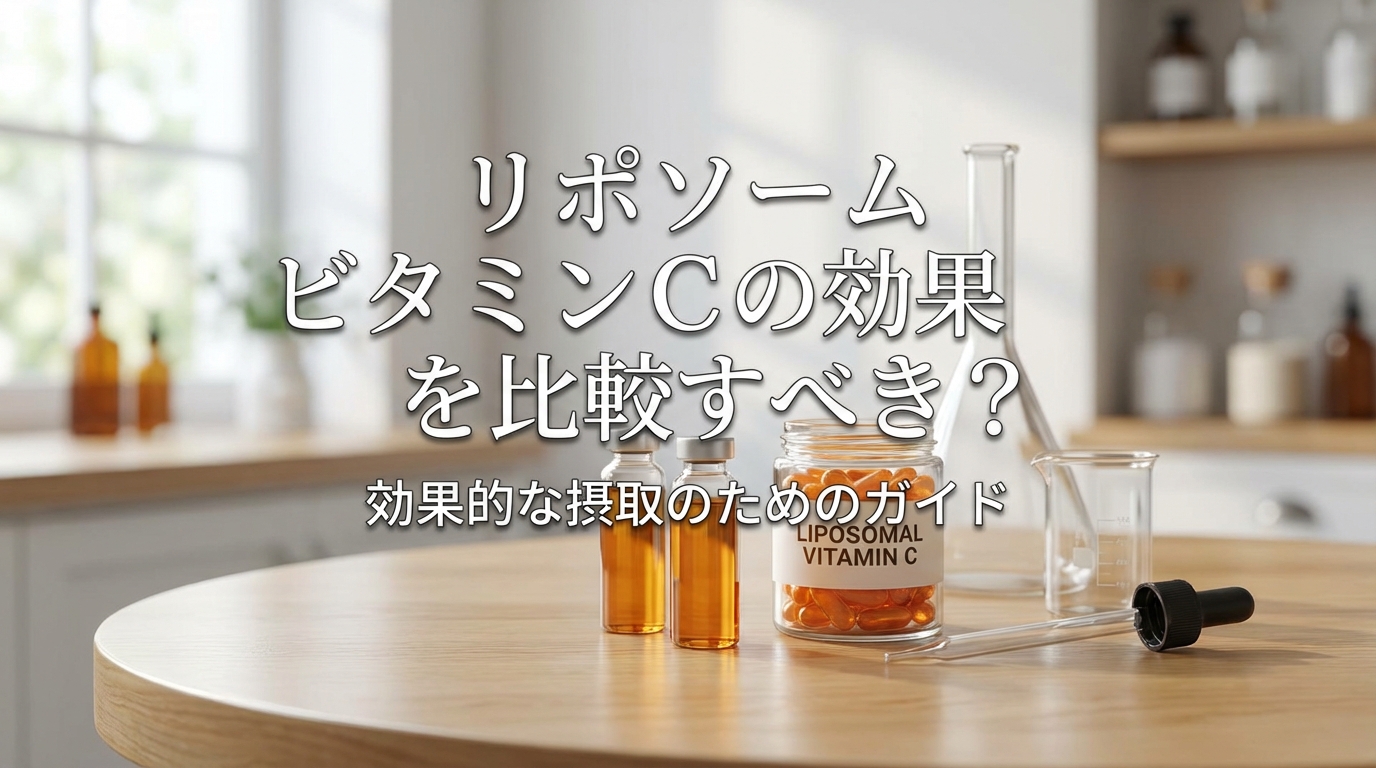 リポソーム ビタミンCの効果を比較すべき?