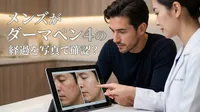 メンズがダーマペン4の経過を写真で確認？