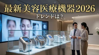 最新 美容医療 機器 2026のトレンドは？