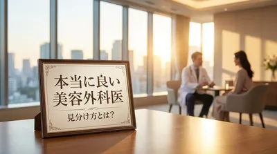 本当に良い 美容外科医 見分け方とは？