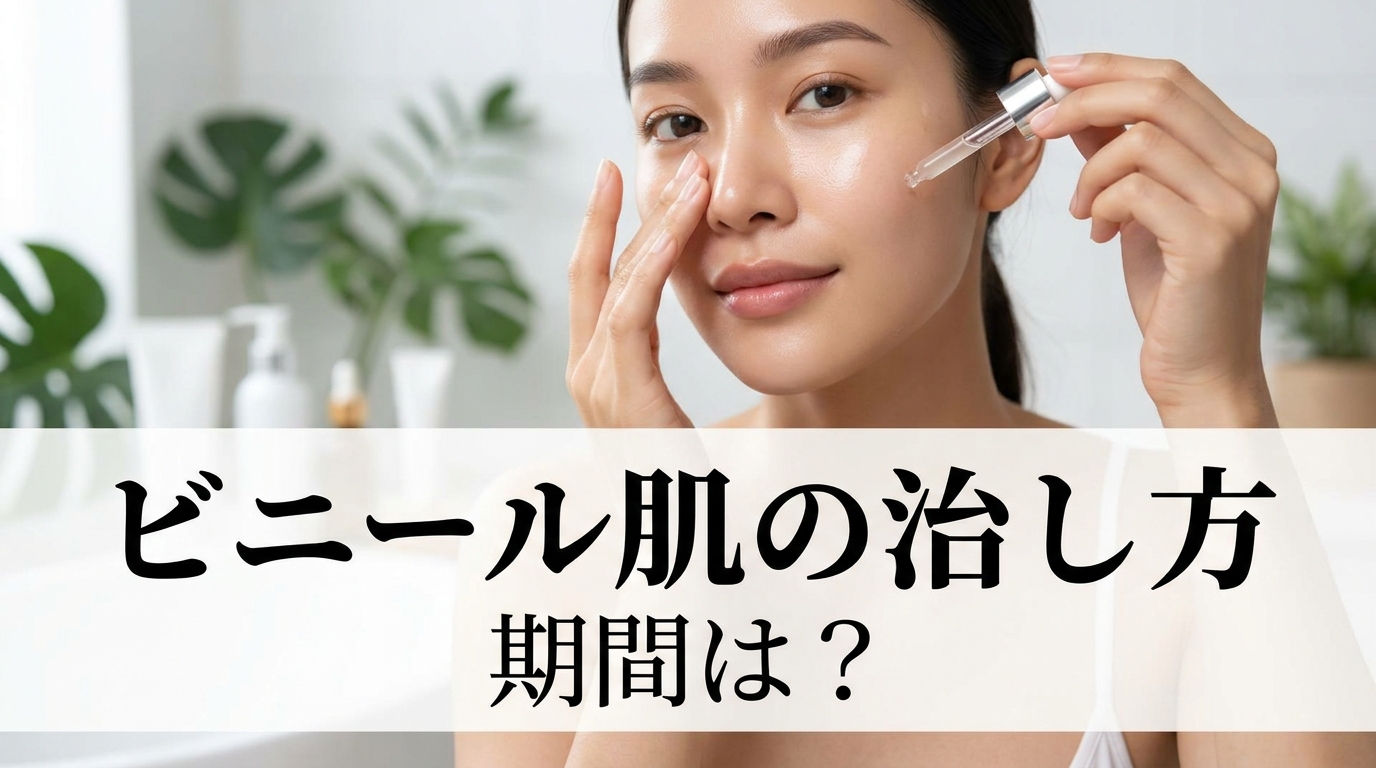 ビニール肌の治し方と期間は?