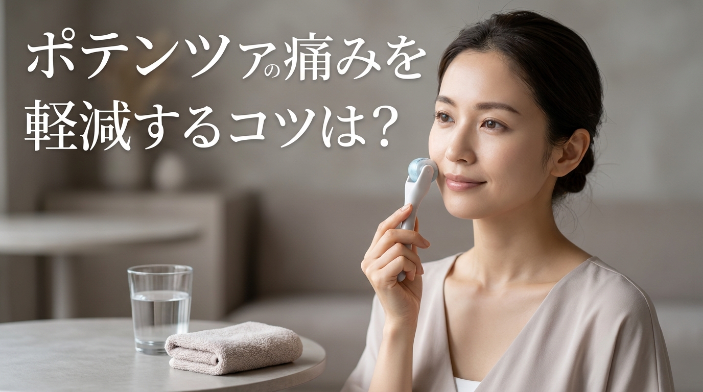 ポテンツァの痛みを軽減するコツは?