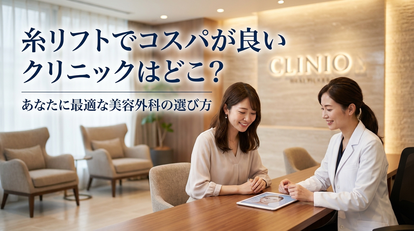 糸リフトでコスパが良いクリニックはどこ?