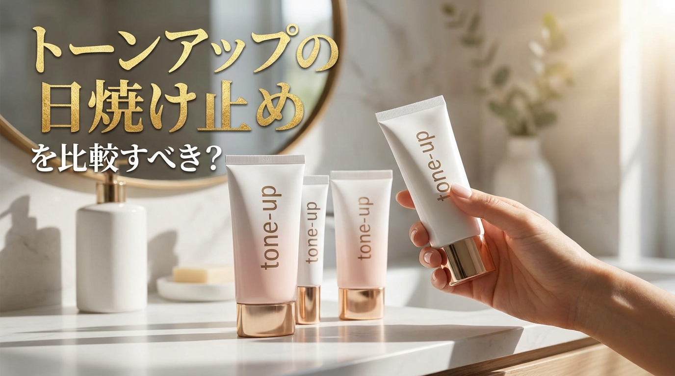トーンアップの日焼け止めを比較すべき？
