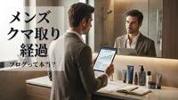 メンズ クマ取り 経過 ブログって本当？