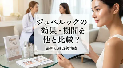 ジュベルックの効果・期間を他と比較？
