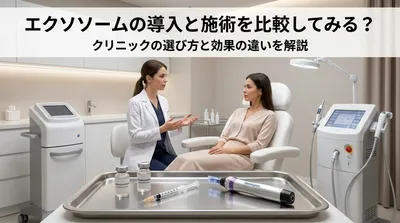 エクソソームの導入と施術を比較してみる？