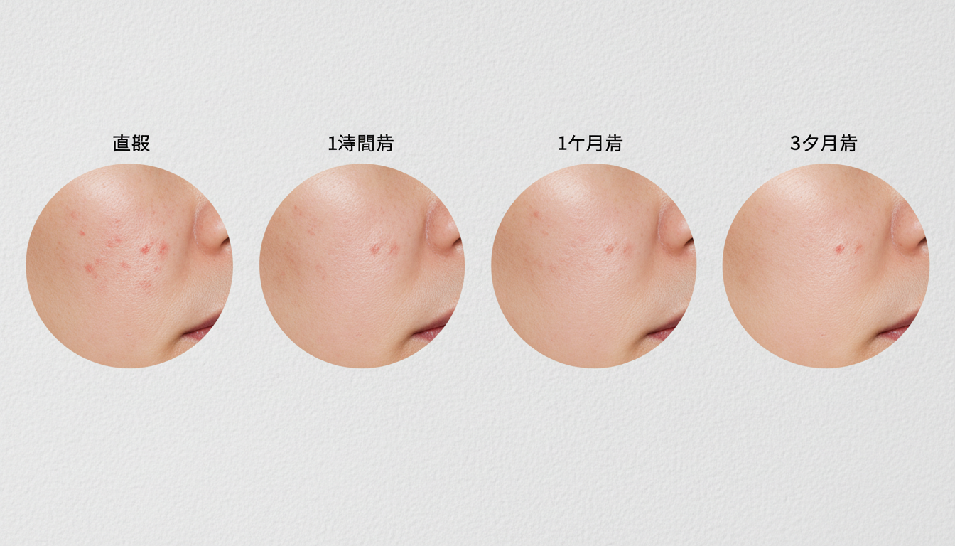 リアルな経過をイメージ!施術直後から3ヶ月後までのステップ