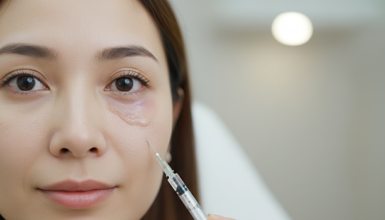 涙袋ヒアルロン酸の失敗は「溶解注射」でリセット可能です！